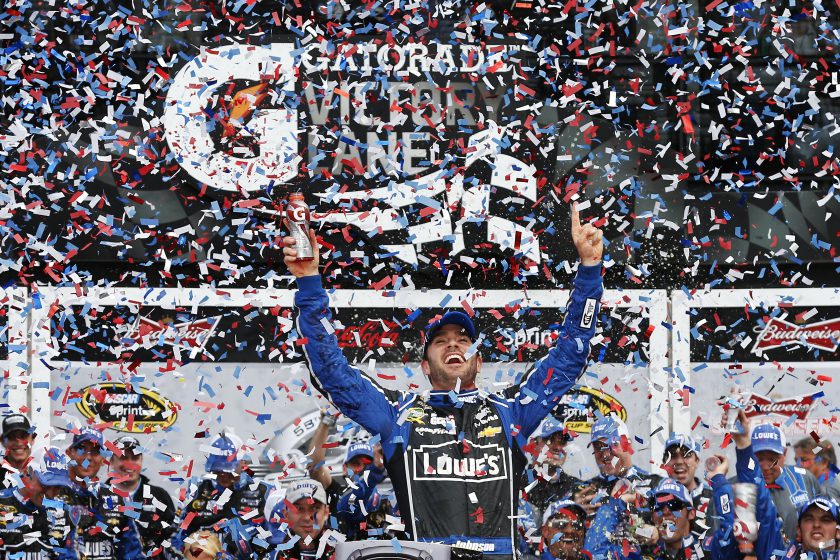 Jimmie Johnson wins the championship 2016?