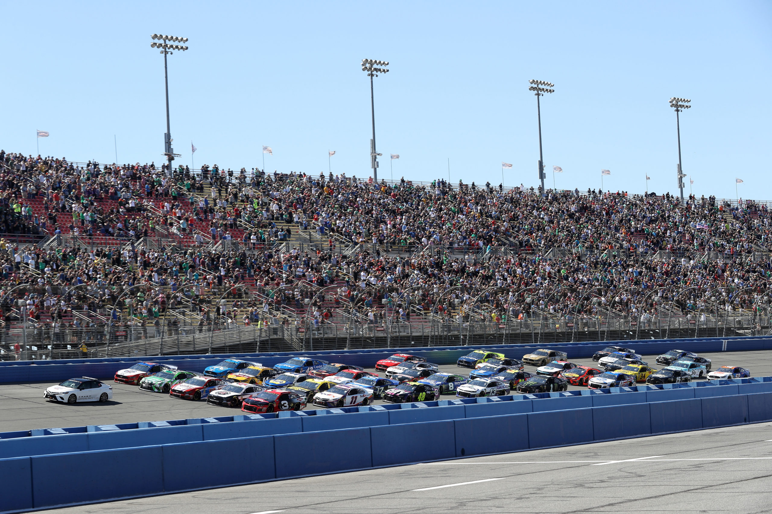 NASCAR Weekend Schedule for Auto Club Speedway Pure Thunder Racing